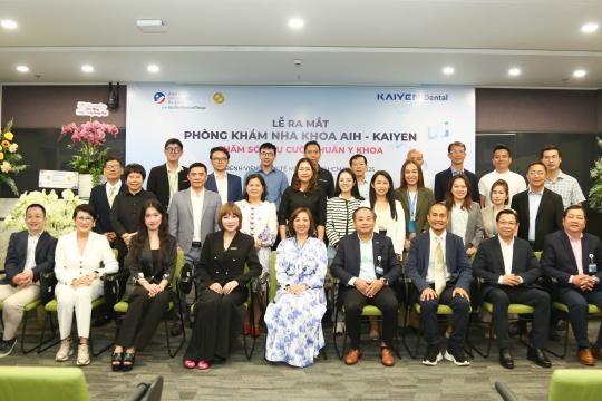 PHÒNG KHÁM NHA KHOA AIH – KAIYEN CHÍNH THỨC RA MẮT | BƯỚC TIẾN MỚI TRONG HỆ SINH THÁI CHĂM SÓC SỨC KHỎE TOÀN DIỆN CỦA AIH