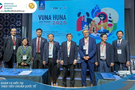BỆNH VIỆN QUỐC TẾ MỸ (AIH) ĐÓNG GÓP KINH NGHIỆM TRONG THỰC HÀNH LÂM SÀNG TRONG NGÀNH TIẾT NIỆU TẠI HỘI NGHỊ VUNA – HUNA 2025