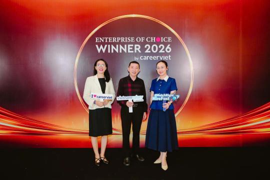 BỆNH VIỆN QUỐC TẾ MỸ (AIH) ĐƯỢC VINH DANH Ở HAI HẠNG MỤC TẠI ENTERPRISE OF CHOICE 2026