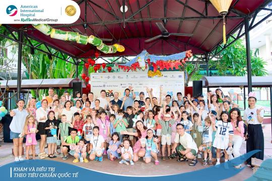 BỆNH VIỆN QUỐC TẾ MỸ (AIH) ĐỒNG HÀNH CÙNG NGÀY HỘI GIA ĐÌNH GBA TẠI TRƯỜNG QUỐC TẾ ĐỨC (IGS)