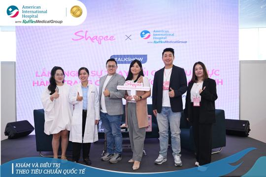 AIH ĐỒNG HÀNH CÙNG SHAPEE VIỆT NAM TẠI TALKSHOW "LẮNG NGHE SỰ THAY ĐỔI CỦA BẦU NGỰC"