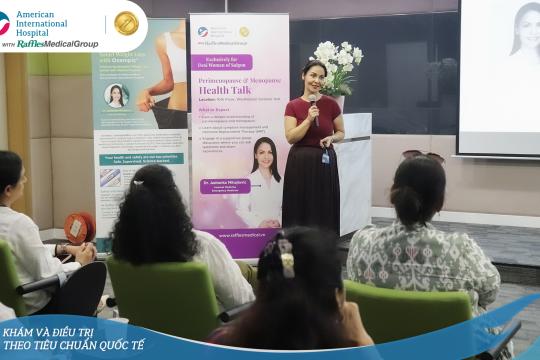 HEALTH TALK: “UNDERSTANDING & MANAGING PERIMENOPAUSE & MENOPAUSE”