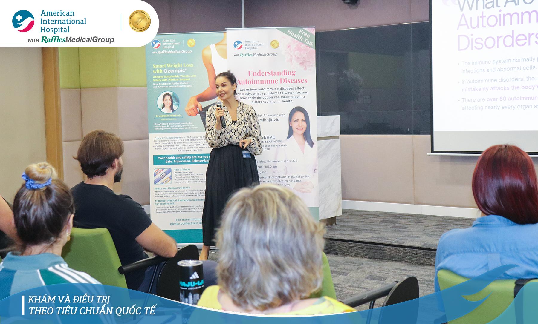 HỘI THẢO SỨC KHỎE: “HIỂU VỀ BỆNH TỰ MIỄN” - KHI CƠ THỂ 'TẤN CÔNG' CHÍNH MÌNH