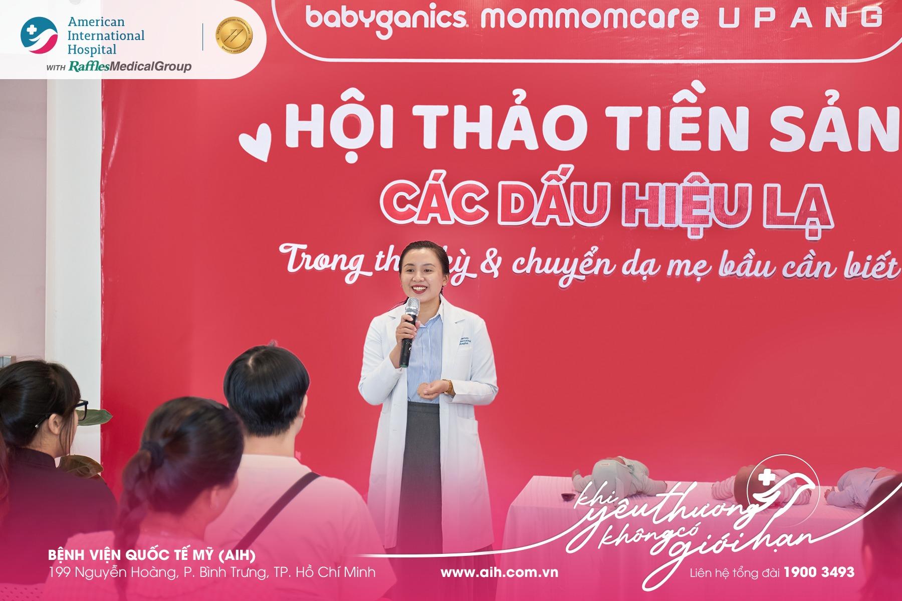 BỆNH VIỆN QUỐC TẾ MỸ (AIH) ĐỒNG HÀNH CÙNG LỚP TIỀN SẢN MOMMOMCARE