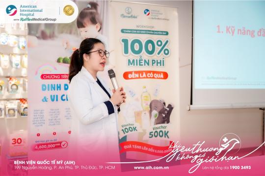 BỆNH VIỆN QUỐC TẾ MỸ (AIH) ĐỒNG HÀNH CÙNG LỚP TIỀN SẢN MAMANBEBE