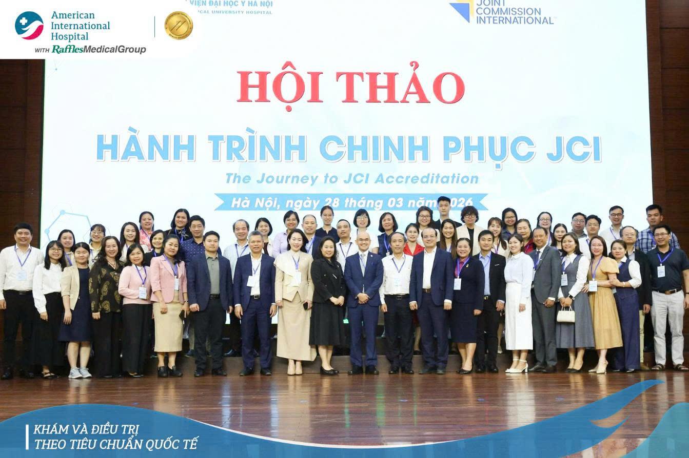BỆNH VIỆN QUỐC TẾ MỸ (AIH) ĐÓNG GÓP KINH NGHIỆM TẠI SỰ KIỆN “HÀNH TRÌNH CHINH PHỤC JCI” DO BỆNH VIỆN ĐẠI HỌC Y HÀ NỘI TỔ CHỨC