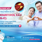 GIẢI PHÁP MỚI HỖ TRỢ KIỂM SOÁT CHOLESTEROL XẤU (LDL-C) - ỨNG DỤNG CÔNG NGHỆ RNA CAN THIỆP NHỎ (siRNA) ĐÃ CÓ TẠI BỆNH VIỆN QUỐC TẾ MỸ (AIH)