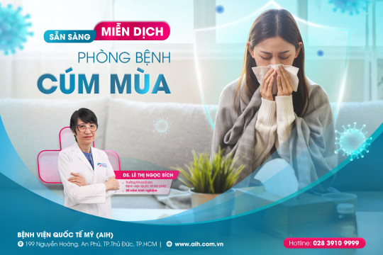 SẴN SÀNG MIỄN DỊCH PHÒNG BỆNH CÚM MÙA