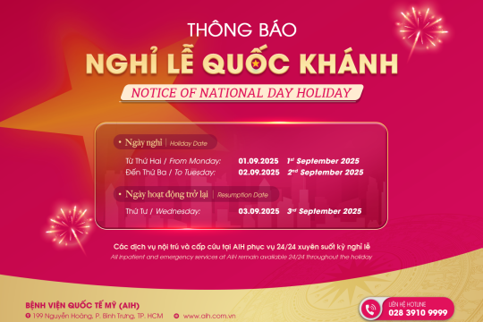 HOLIDAY SCHEDULE ANNOUNCEMENT FOR THE NATIONAL DAY 2025