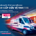 AMERICAN INTERNATIONAL HOSPITAL (AIH) LAUNCHES SATELLITE 115 EMERGENCY STATION