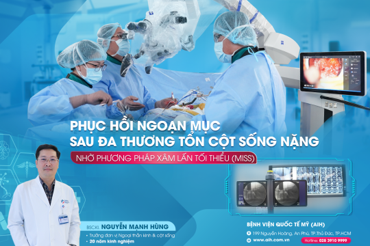 PHỤC HỒI NGOẠN MỤC SAU ĐA THƯƠNG TỔN CỘT SỐNG NẶNG NHỜ PHƯƠNG PHÁP XÂM LẤN TỐI THIỂU