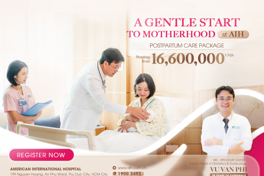 MEDICALLY STANDARDIZED POSTPARTUM CONFINEMENT – A PERFECT START TO THE MOTHERHOOD JOURNEY AT AIH