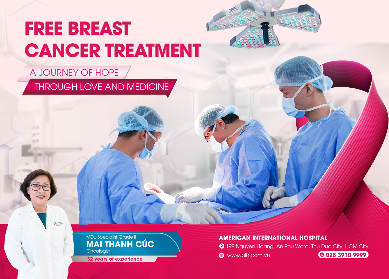 FREE BREAST CANCER TREATMENT – A JOURNEY OF HOPE THROUGH LOVE AND MEDICINE