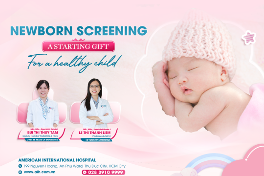 NEWBORN SCREENING - A STARTING GIFT FOR A HEALTHY CHILD