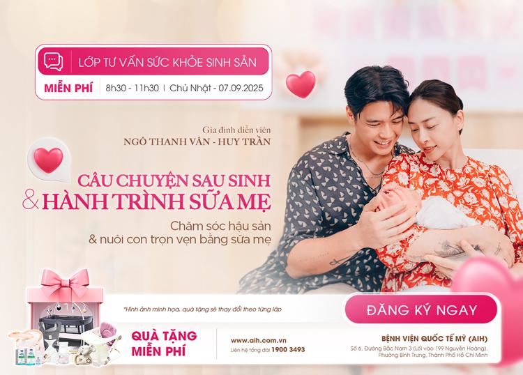 LỚP TIỀN SẢN 07.09: NHỮNG LƯU Ý KHI CHĂM SÓC HẬU SẢN - THỰC HÀNH NUÔI CON BẰNG SỮA MẸ
