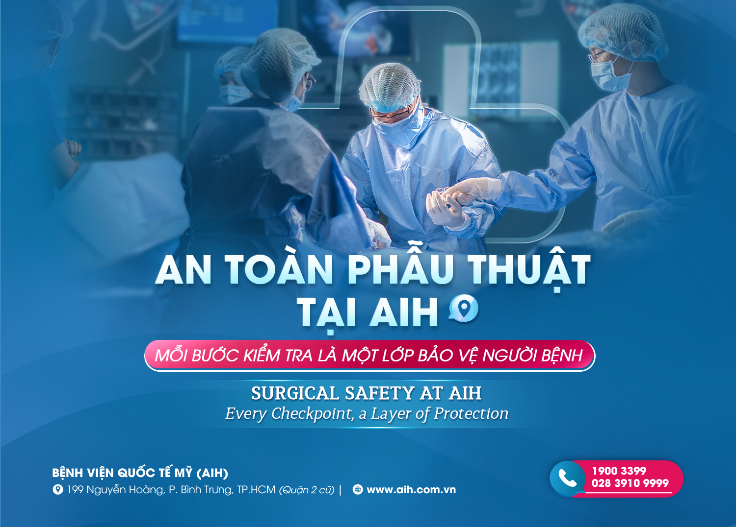 AN TOÀN PHẪU THUẬT TẠI AIH
