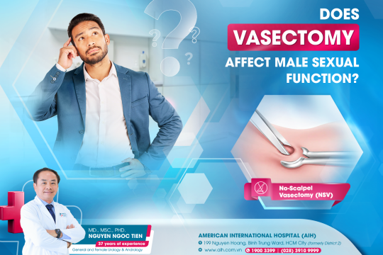 DOES VASECTOMY AFFECT SEXUAL FUNCTION?