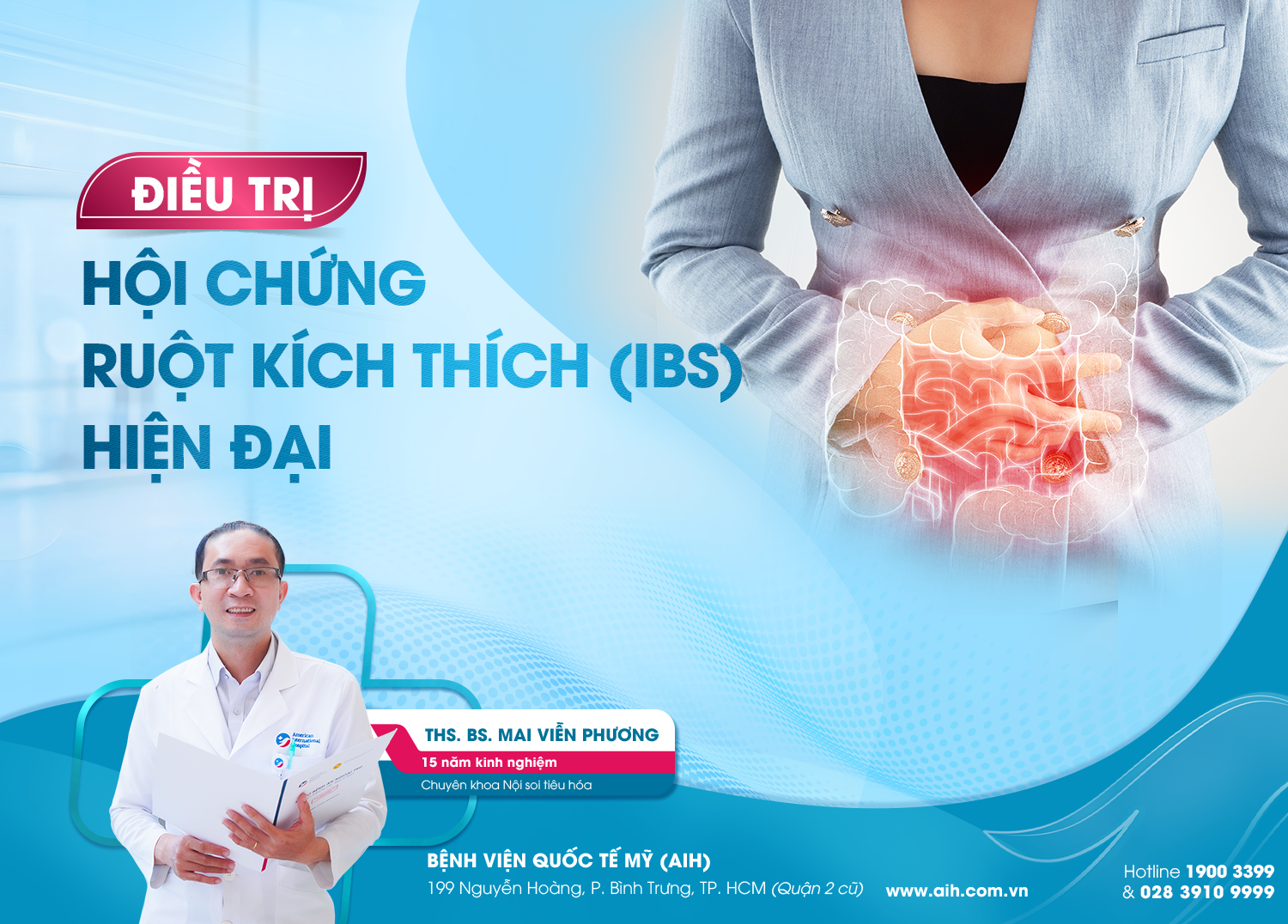 ĐIỀU TRỊ HỘI CHỨNG RUỘT KÍCH THÍCH (IBS) HIỆN ĐẠI: TỪ DINH DƯỠNG ĐẾN QUẢN LÝ STRESS