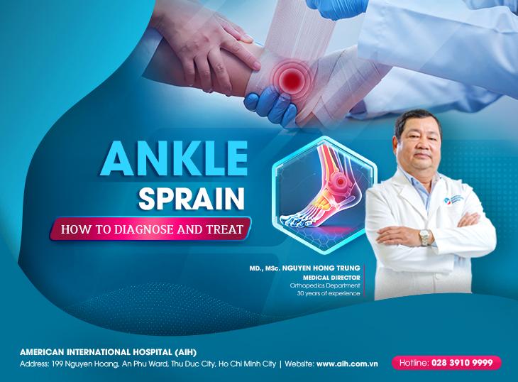 ANKLE SPRAIN – UNDERSTANDING AND TREATMENT