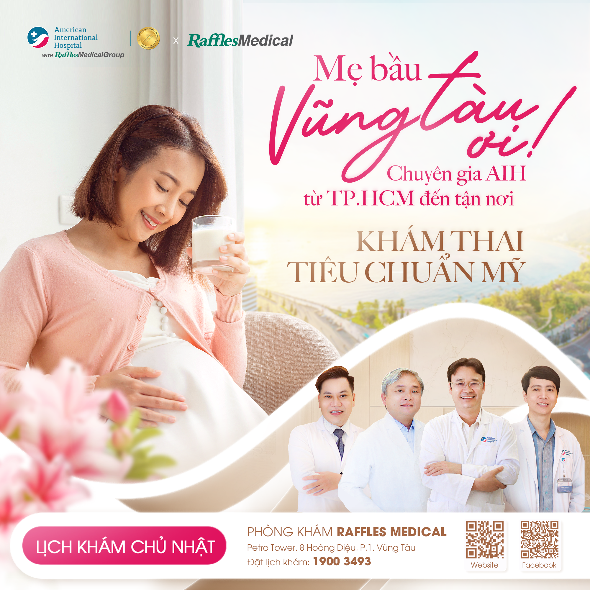 BỆNH VIỆN QUỐC TẾ MỸ (AIH) TRIỂN KHAI KHÁM SẢN PHỤ KHOA TẠI VŨNG TÀU