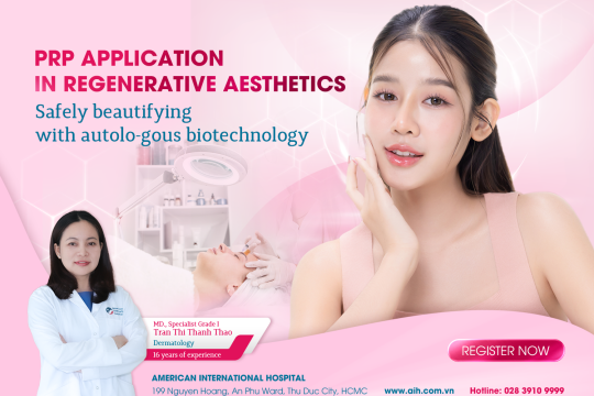PRP APPLICATION IN REGENERATIVE AESTHETICS SAFELY BEAUTIFYING WITH AUTOLOGOUS BIOTECHNOLOGY
