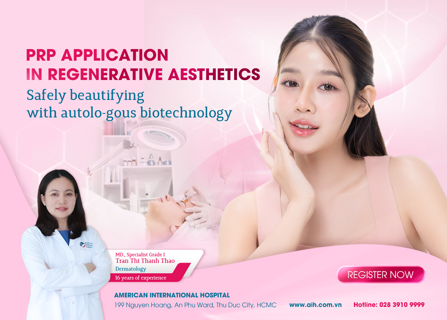 PRP APPLICATION IN REGENERATIVE AESTHETICS SAFELY BEAUTIFYING WITH AUTOLOGOUS BIOTECHNOLOGY