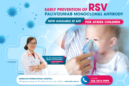 PROACTIVELY PREVENTING RSV DURING PEAK SEASON – AMERICAN INTERNATIONAL HOSPITAL (AIH) IMPLEMENTS MONOCLONAL ANTIBODIES FOR AT-RISK CHILDREN