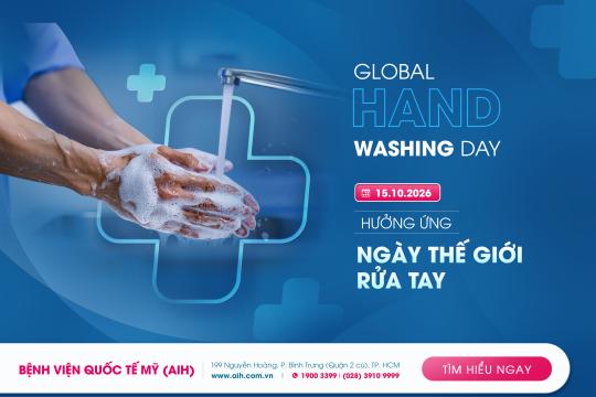 HƯỞNG ỨNG NGÀY THẾ GIỚI RỬA TAY 15.10.2026