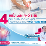 4 HIỂU LẦM PHỔ BIẾN KHI CHĂM SÓC SỨC KHỎE CƠ XƯƠNG KHỚP Ở TUỔI TRUNG NIÊN