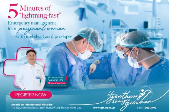 5 MINUTES OF LIGHTNING-FAST EMERGENCY MANAGEMENT FOR A PREGNANT WOMAN WITH UMBILICAL CORD PROLAPSE