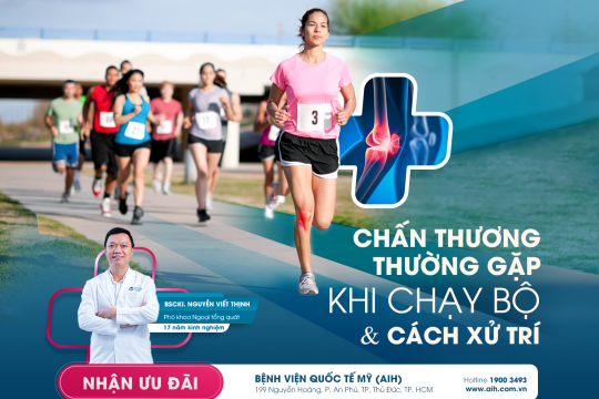 CHẤN THƯƠNG THƯỜNG GẶP KHI CHẠY BỘ & CÁCH XỬ TRÍ