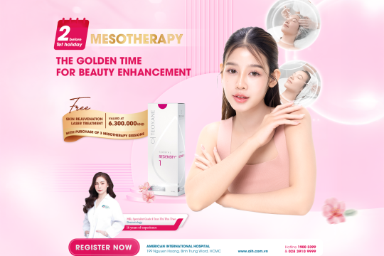 2 WEEKS BEFORE TET HOLIDAY: THE GOLDEN TIME FOR BEAUTY ENHANCEMENT WITH MESOTHERAPY