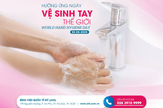 HƯỞNG ỨNG NGÀY VỆ SINH TAY TẾ GIỚI – 05/05/2025