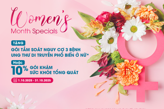 ƯU ĐÃI ĐẶC BIỆT DÀNH CHO PHÁI ĐẸP – DUY NHẤT TRONG THÁNG 10