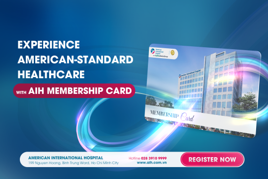 EXPERIENCE AMERICAN-STANDARD HEALTHCARE WITH YOUR AIH MEMBERSHIP CARD