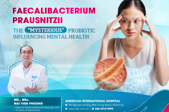 FAECALIBACTERIUM PRAUSNITZII: THE “MYSTERIOUS” PROBIOTIC INFLUENCING MENTAL HEALTH