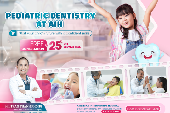 PEDIATRIC DENTISTRY AT AIH – START YOUR CHILD’S FUTURE WITH A CONFIDENT SMILE