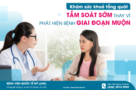 TẠI SAO CHỜ CÓ BỆNH MỚI ĐI KHÁM? HÃY TẦM SOÁT SỚM THAY VÌ PHÁT HIỆN BỆNH GIAI ĐOẠN MUỘN