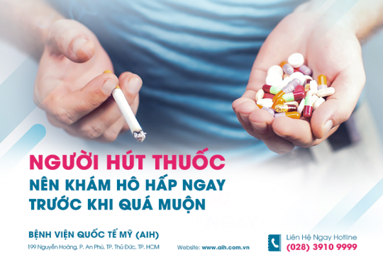 KIỂM TRA SỨC KHỎE DÀNH CHO NGƯỜI HÚT THUỐC LÁ​