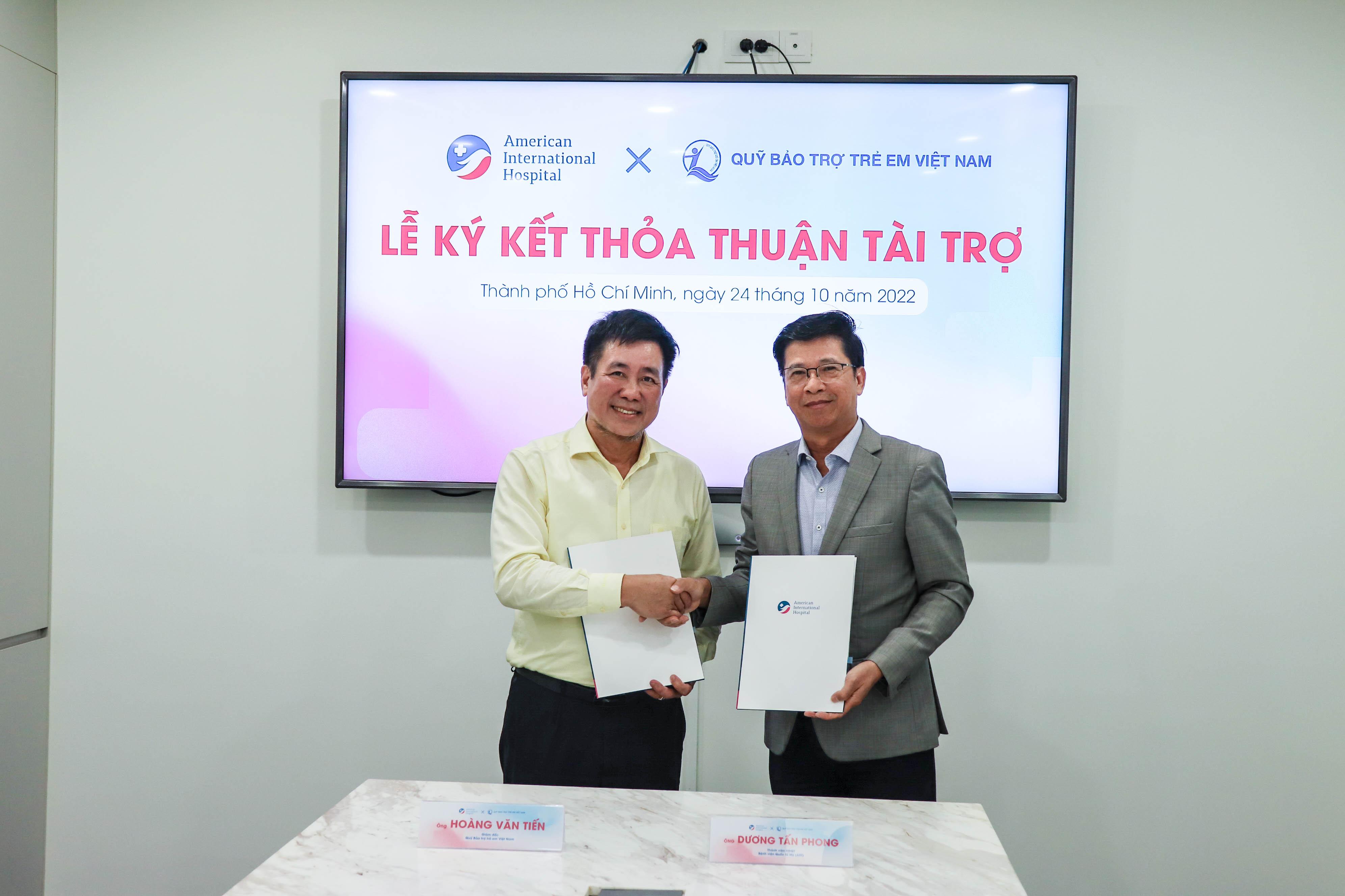 BỆNH VIỆN QUỐC TẾ MỸ (AIH) ĐỒNG HÀNH CÙNG QUỸ BẢO TRỢ TRẺ EM VIỆT NAM TIẾP SỨC CHO TRẺ SINH NON ĐẾN "VẠCH XUẤT PHÁT"