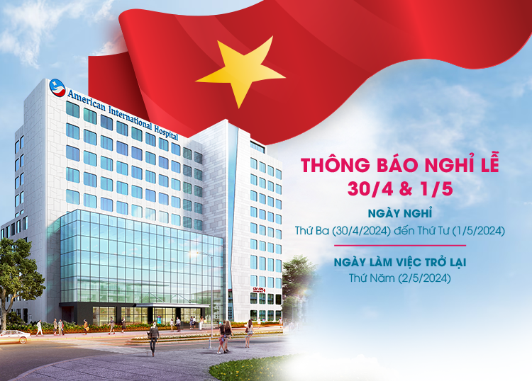 THÔNG BÁO NGHỈ LỄ 30/4 & 1/5 NĂM 2024