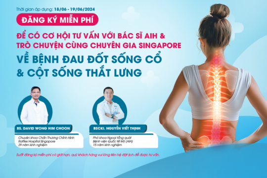 CONSULTATION ON “CERVICAL SPINE AND LUMBAR SPINE PAIN” AT AIH