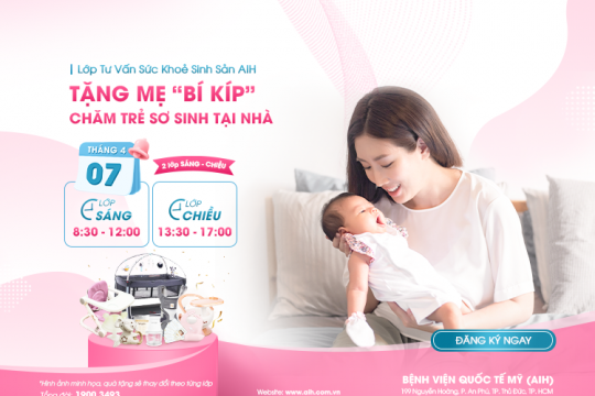 LỚP TƯ VẤN SỨC KHOẺ SINH SẢN 07.04.2024 - THỰC HÀNH CHĂM SÓC TRẺ SƠ SINH TẠI NHÀ