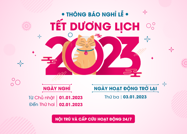 THÔNG BÁO NGHỈ TẾT DƯƠNG LỊCH 2023