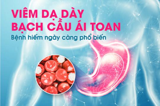 VIÊM DẠ DÀY BẠCH CẦU ÁI TOAN - BỆNH HIẾM NGÀY CÀNG PHỔ BIẾN!