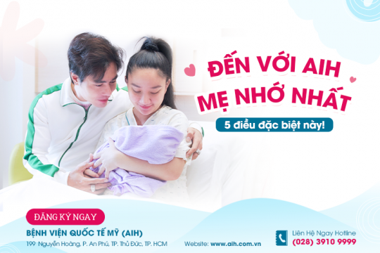TOP 5 ĐIỀU ĐÁNG NHỚ VỀ "HÀNH TRÌNH ĐI SINH" TẠI AIH