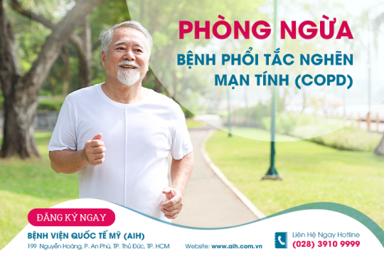 PHÒNG NGỪA BỆNH PHỔI TẮC NGHẼN MẠN TÍNH (COPD)