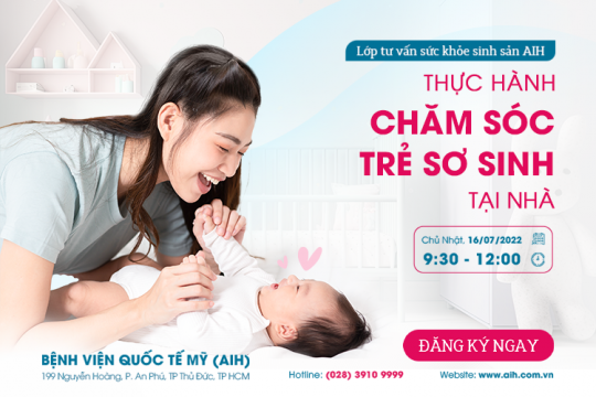 LỚP TƯ VẤN SỨC KHOẺ SINH SẢN 16.07.2023: THỰC HÀNH CHĂM SÓC TRẺ SƠ SINH TẠI NHÀ