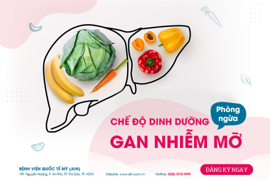 CHẾ ĐỘ DINH DƯỠNG PHÒNG NGỪA GAN NHIỄM MỠ