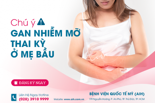PHÒNG NGỪA GAN NHIỄM MỠ KHI MANG THAI